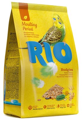 Корм Rio для волнистых попугаев в период линьки 1 кг