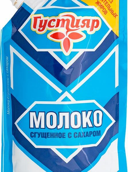 Молоко сгущённое Густияр с сахаром 0.2%, 270г