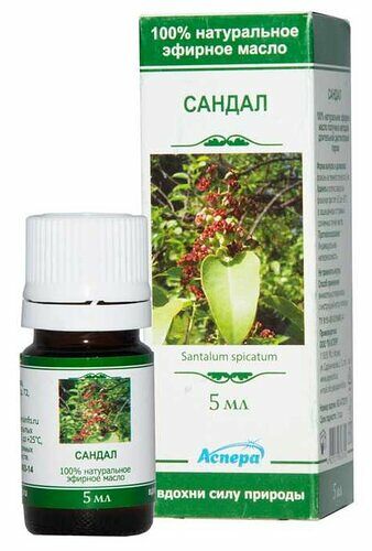 Аспера масло эфирное сандал 5 мл