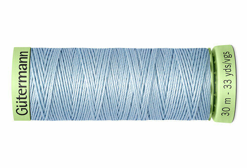 744506 Нить Top Stitch для отстрочки, 30м, 100% п/э Gutermann(075 бледно-джинсовый)