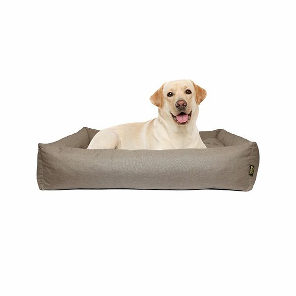 Лежанка PRIDE Мега, цвет темно-бежевый 120х100х20 см
