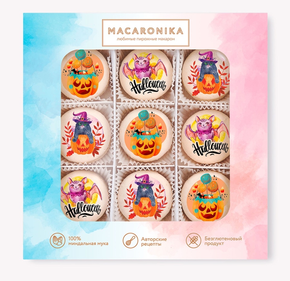 

Набор пирожных Macaronika макарон BS Праздничный 144 г