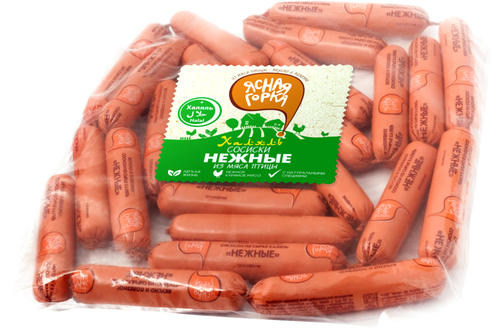 

Сосиски Ясная горка Нежные г/с весовые