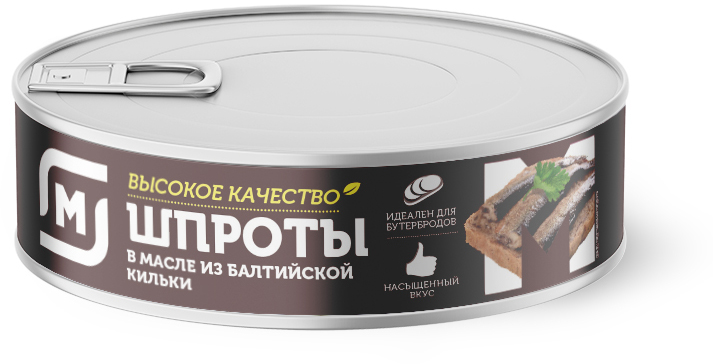 

Шпроты Магнит в масле из балтийской кильки