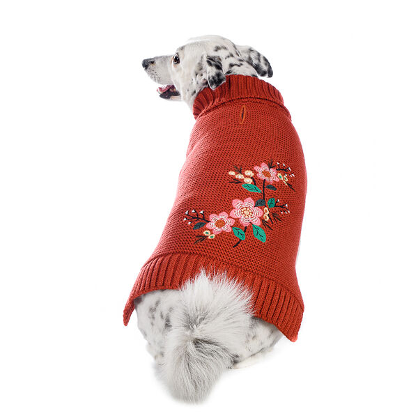 Свитер для собак 45см XL оранжевый (унисекс)
