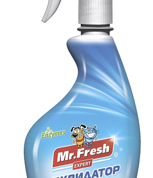 Mr.Fresh спрей Ликвидатор пятен и запаха для кошек и хорьков