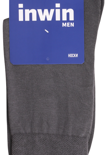 Носки мужские Inwin размер 25 (38–40) темно-серые, арт. BMS03-03