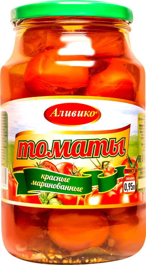 

Томаты маринованные АЛИВИКО