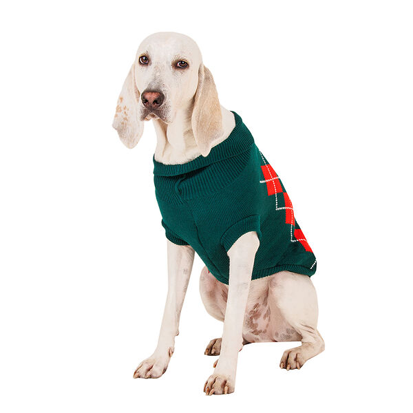 Свитер для собак 50см 3XL зеленый (унисекс)