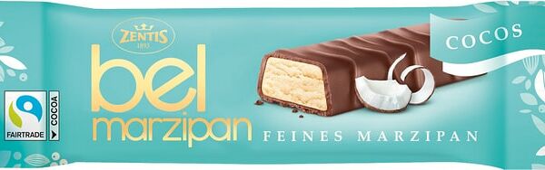 Батончик Zentis Марципановый belmarzipan cocos 40г