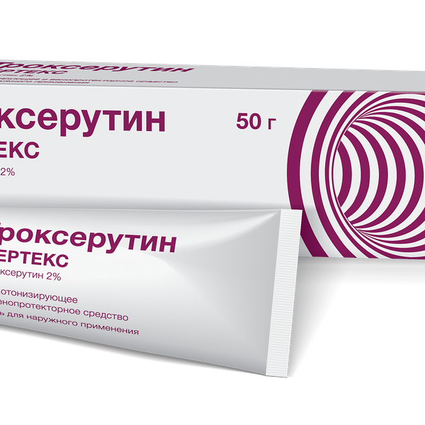 Троксерутин Вертекс гель 2% 50 г
