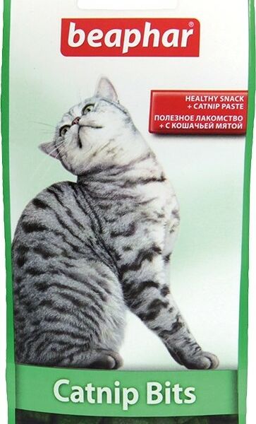 Beaphar Catnip Bits подушечки для кошек с кошачьей мятой