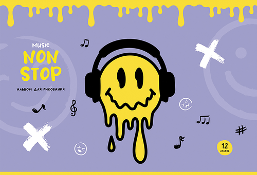 

Альбом для рисования BG Mix универсальный, А4, 12 листов, на скрепке, в ассортименте