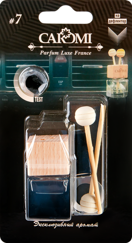 

Ароматизатор CAROMI №7, на дефлектор, 6 мл