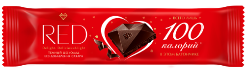 Шоколад темный Red Delight без добавления сахара