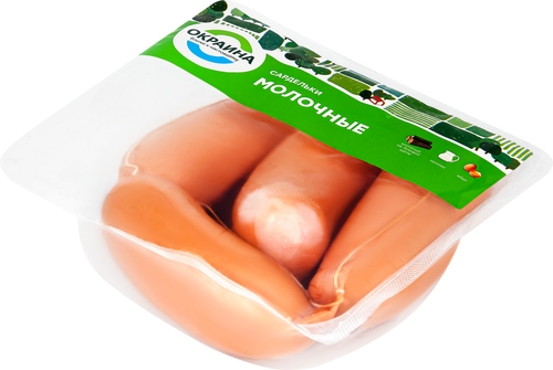 

Сардельки ОКРАИНА Молочные газ. вес до 1.2 кг