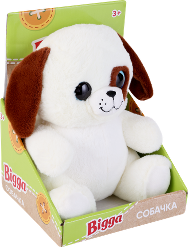 

Игрушка мягкая Bigga Собачка, 23см, Арт. D2223523