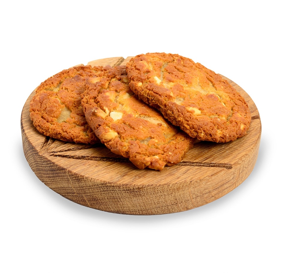 

Кукис вайт с орехами и шоколадом De Graaf Bakeries 1 шт, 80 г