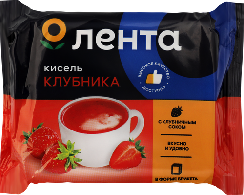 

Кисель Лента Клубника 190 г