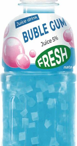 Напиток Fresh Бабл Гам с кусочками кокосового желе 0.32л