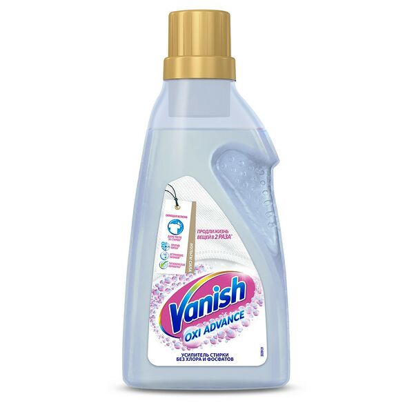 VANISH Oxi Advance Отбеливатель для тканей ГЕЛЬ 750 мл