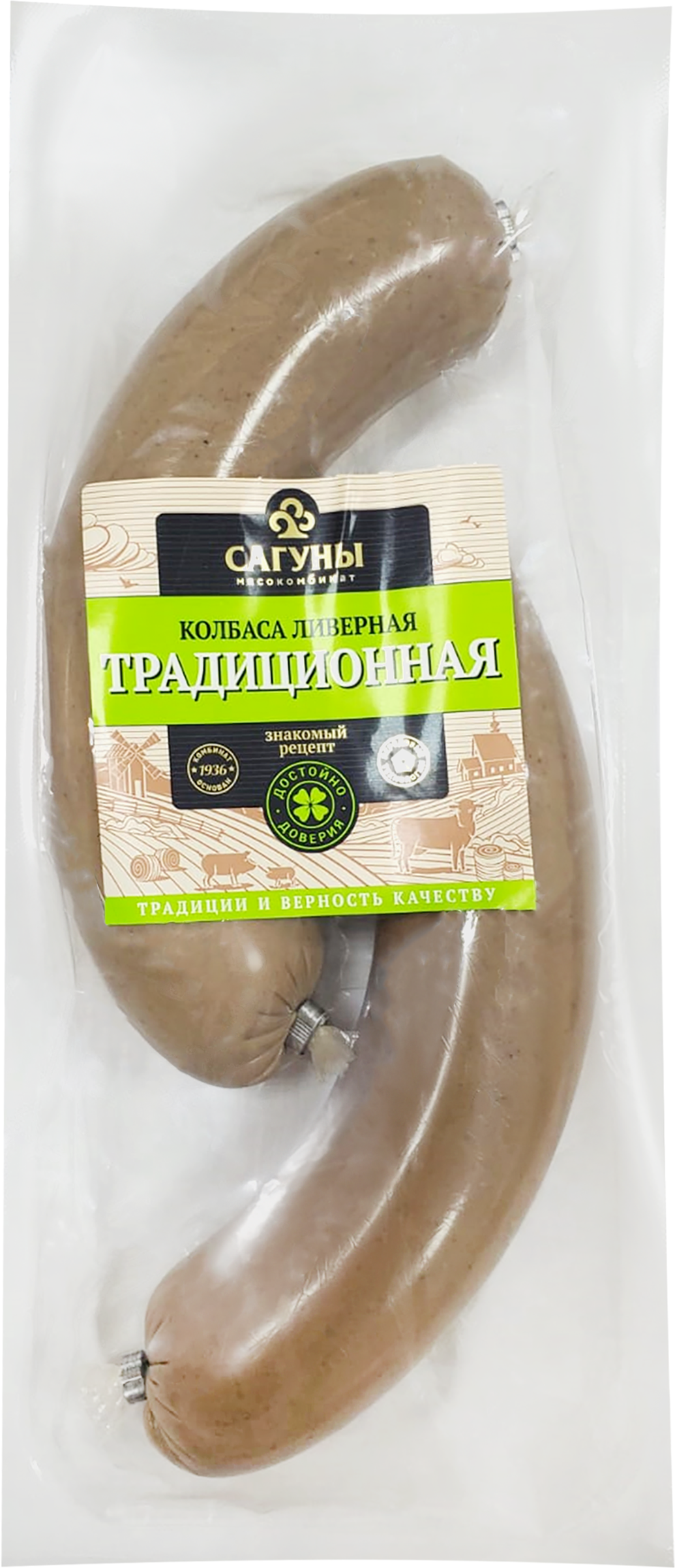 

Колбаса Сагуны Ливерная традиционная вес до 800 г