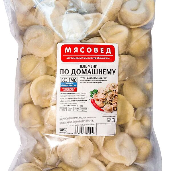 Пельмени Мясовед по-домашнему 900 г