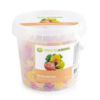 

Пельмени Просто Азбука Мини ассорти