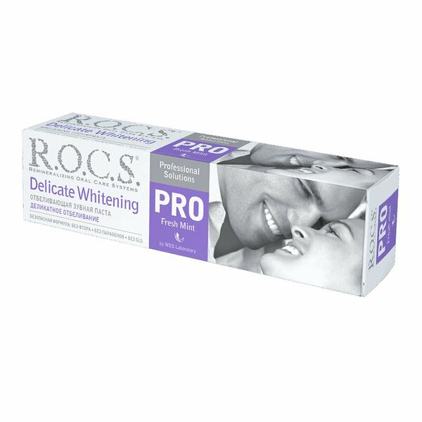 Зубная паста Рокс Про Деликатное Отбеливание Свежая Мята