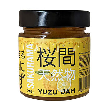 Варенье Sakurama с цедрой цитруса юдзу 240г, Россия