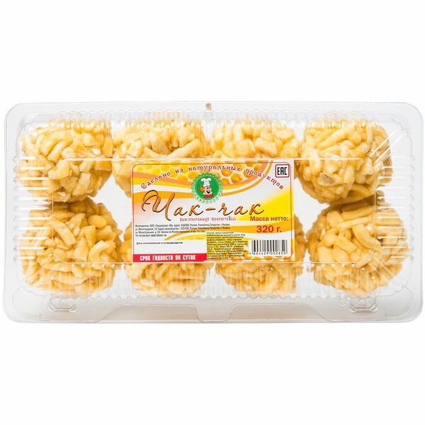 Чак-чак Продсервис с мёдом шарик, 250г