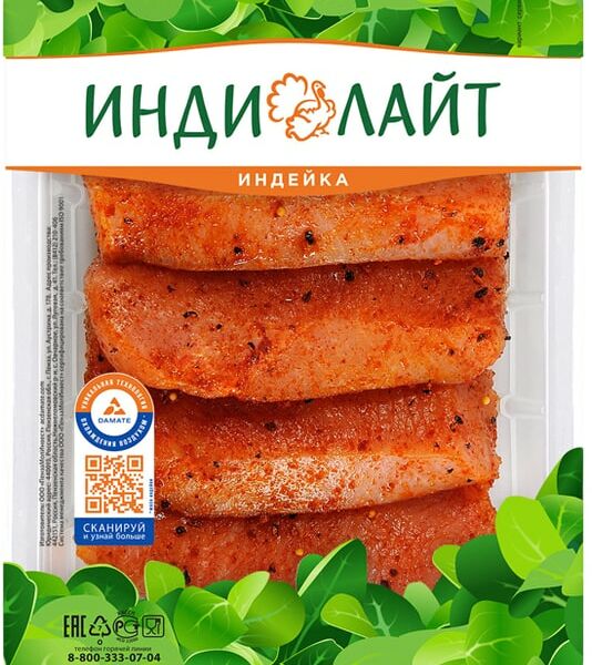 Стейк индейки Индилайт По-мексикански 600г