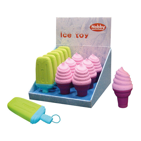 Игрушка для собак Nobby Ice Toy мороженое охлаждающая 12 см, 1 шт., в ассортименте