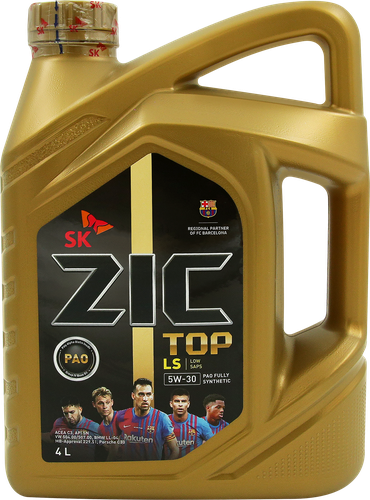 

Масло моторное ZIC Top LS 5W-30, 4л