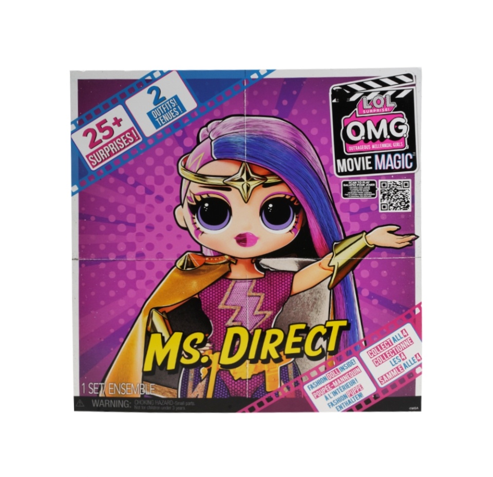 

Игрушка L.o.l. Surprise Кукла Omg Movie Magic Doll - Ms. Direct, Китай