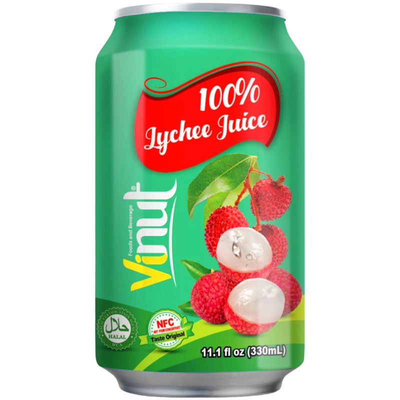 

Напиток сокосодержащий Vinut Lychee, 330 мл