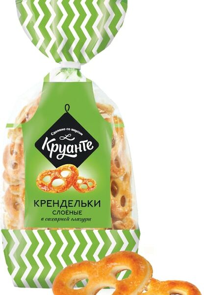 Изделия слоеные Черемушки Круанте Крендельки 350г