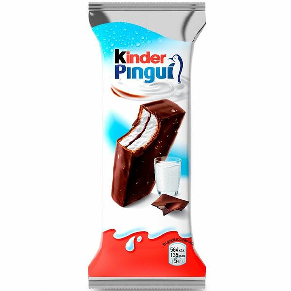 Пирожное Kinder Pingui шоколад, 30г