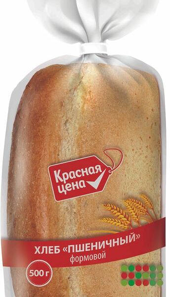 Хлеб Красная Цена Пшеничный 500г