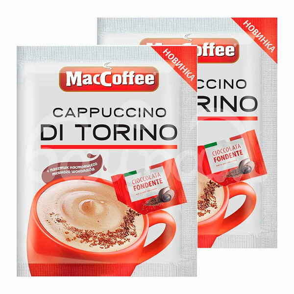 Напиток Кофейный МакКофе Cappuccino Di Torino 3в1 25.5гр пакет