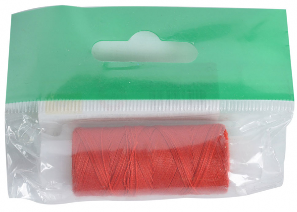 Нитки швейные Каждый день армированные красные 45 лл, 150 м