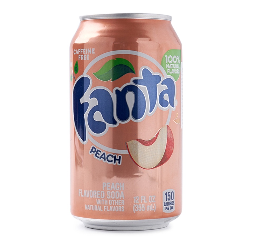 

Напиток безалкогольный Fanta Peach сильногазированный 0.355 л