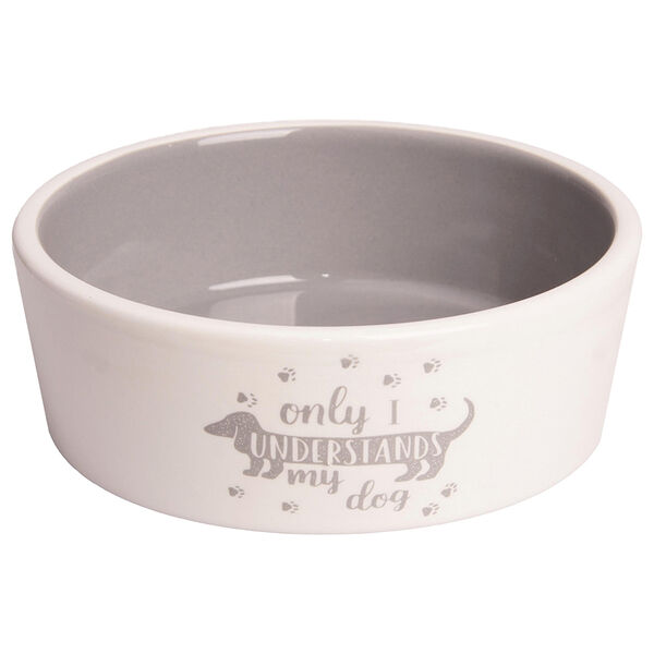 Mr.Kranch миска для собак my dog 300 мл, серая