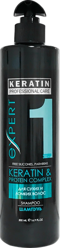 

Шампунь для волос Professional Care Keratin Питание и восстановление 500 мл
