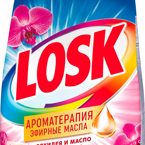 Стиральный порошок Losk Active-Zyme 6 Ароматерапия Эфирные масла 2