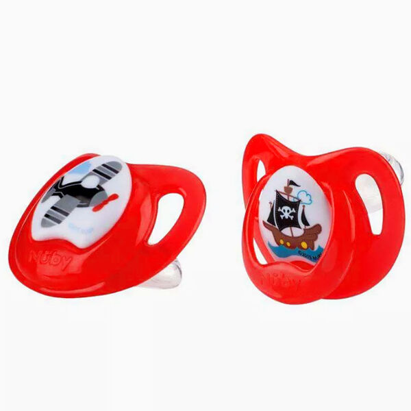 Nuby соска силикон 0 - 6M + N2