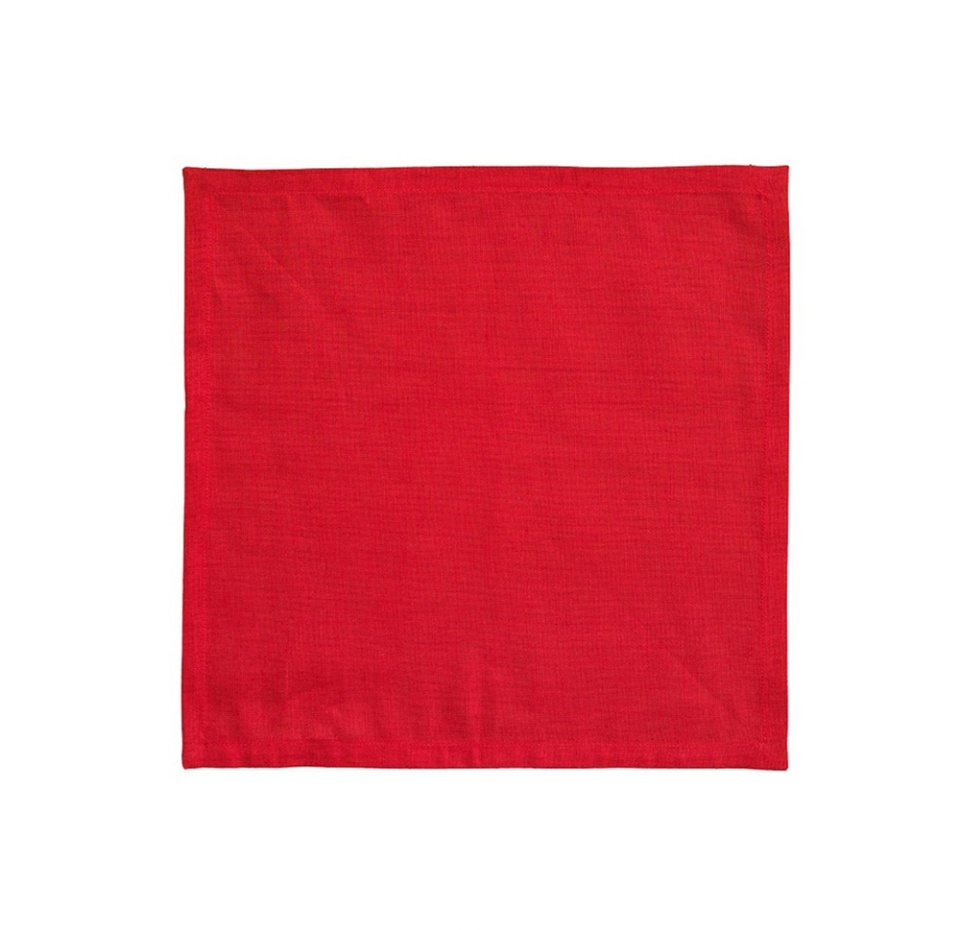 

Набор салфеток Семейные ценности "Рождественское чудо" красные 40х40 см, 4 шт.