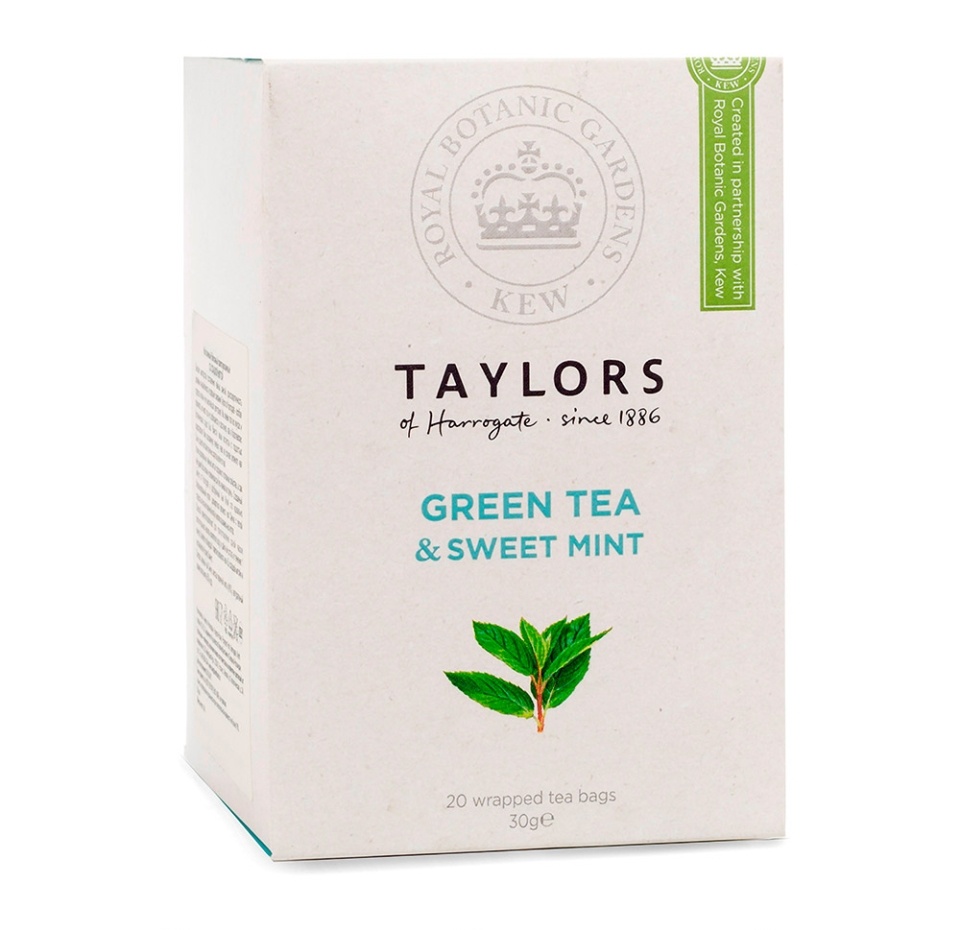 

Чай зеленый Taylors of Harrogate со сладкой мятой