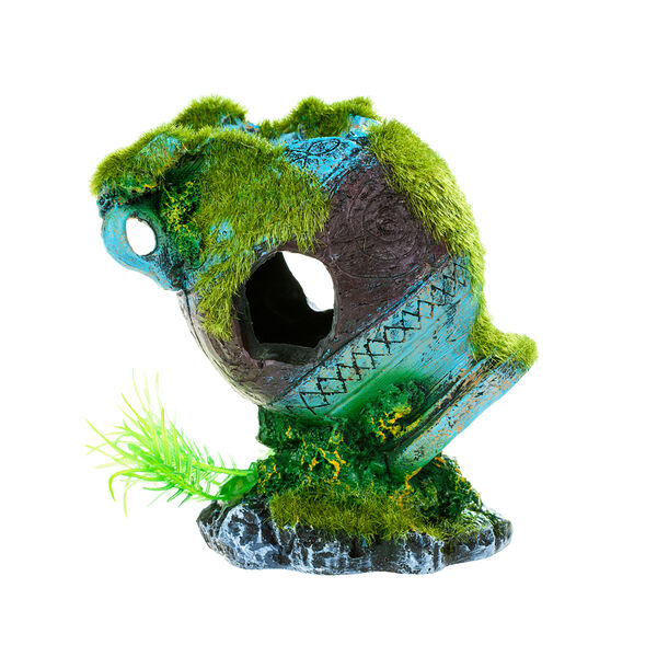 Ваза с мхом 10*7*10см