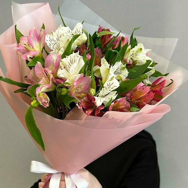 Букет из Альстромерии 9 штук